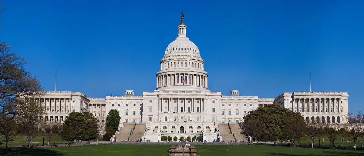 US Capitol building representing legislative efforts to regulate prediction market war betting