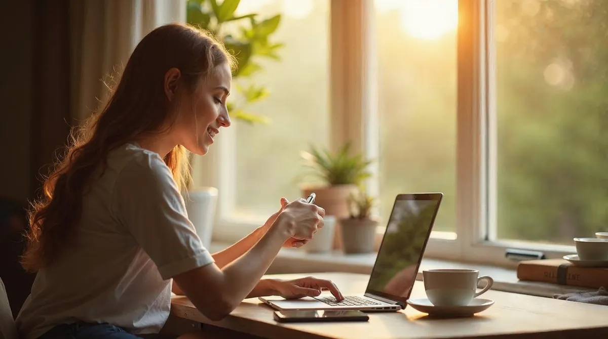 Supporting image with descriptive alt text