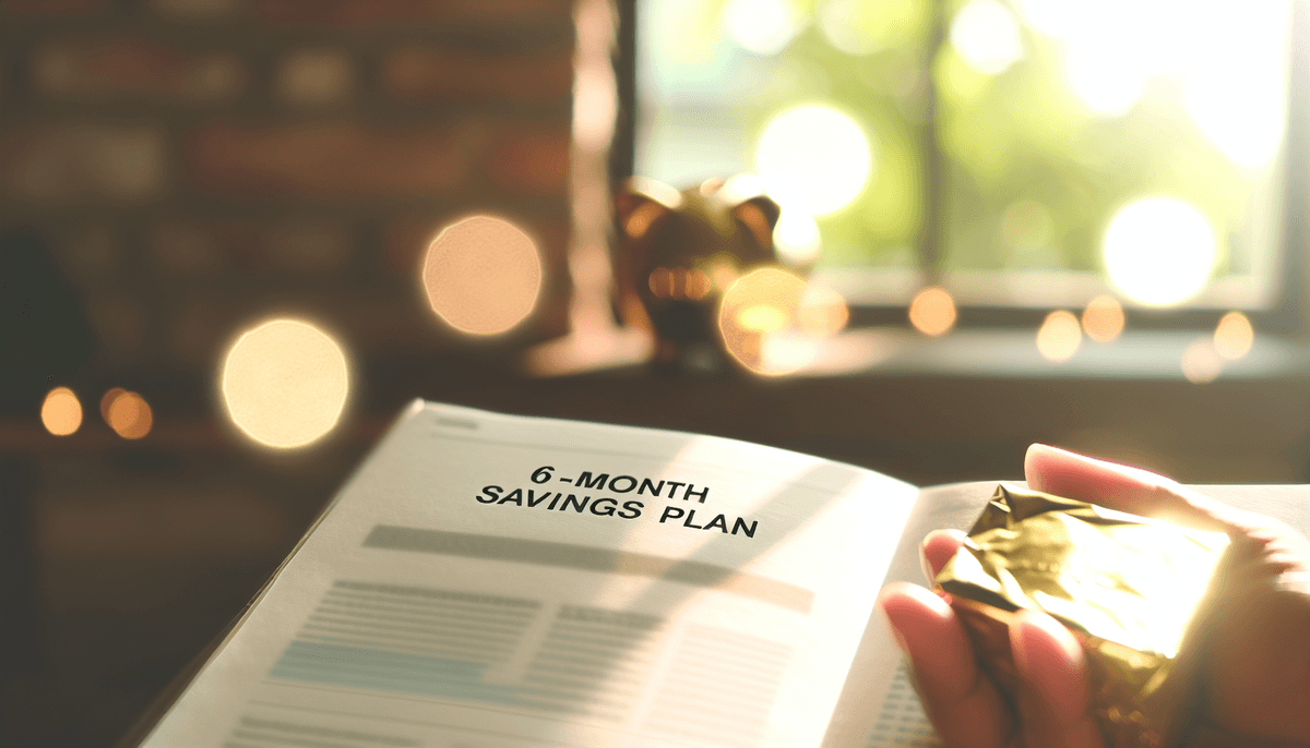 6-Month Savings Plan: Start hero image