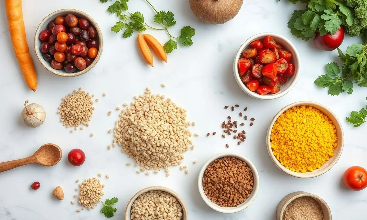 Whole grains and millets cooking