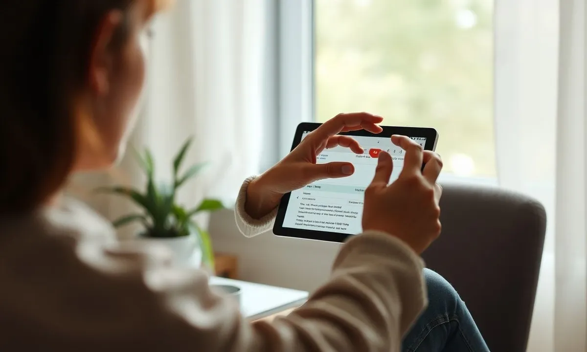 Using email filters and folders to organize messages