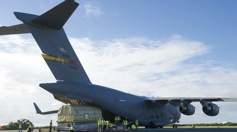 Crowds gathering on Cocoa Beach to watch a rocket launch
