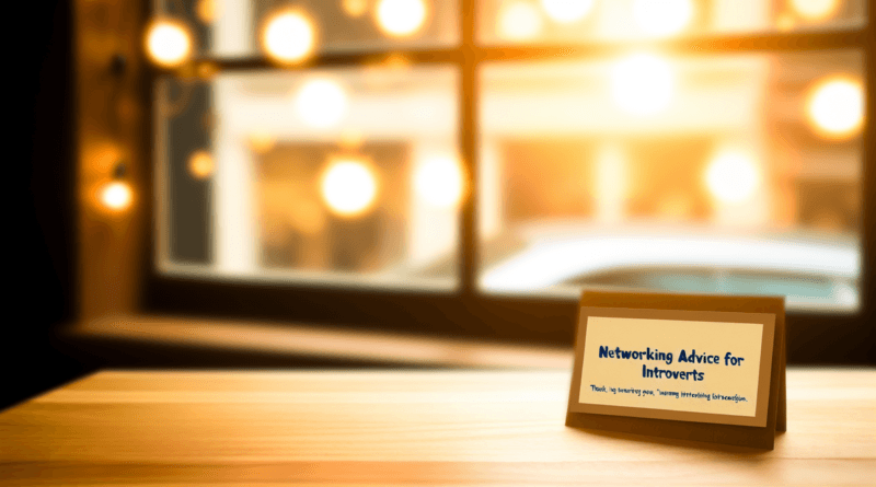 Ways Networking Fail Introverts supporting visual