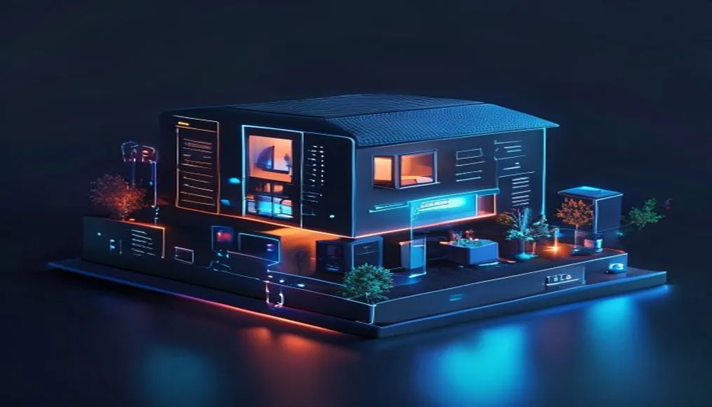 Smart home devices connected via edge computing