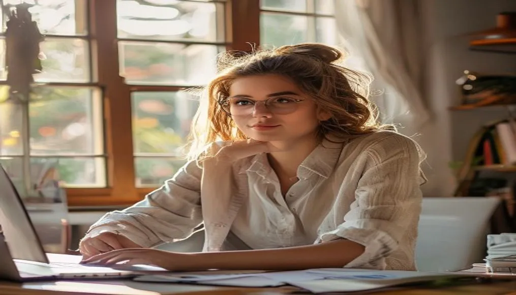 Young professional starting a low-cost side business from home