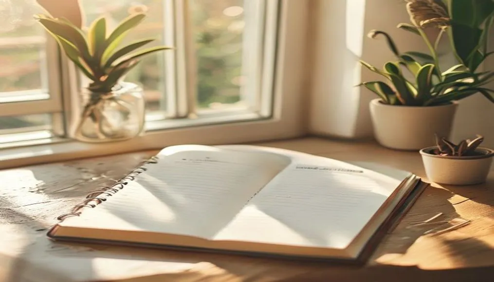 Mid‑article illustration of a clean, single‑page planner layout