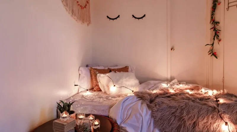 Scented candles in a home setting